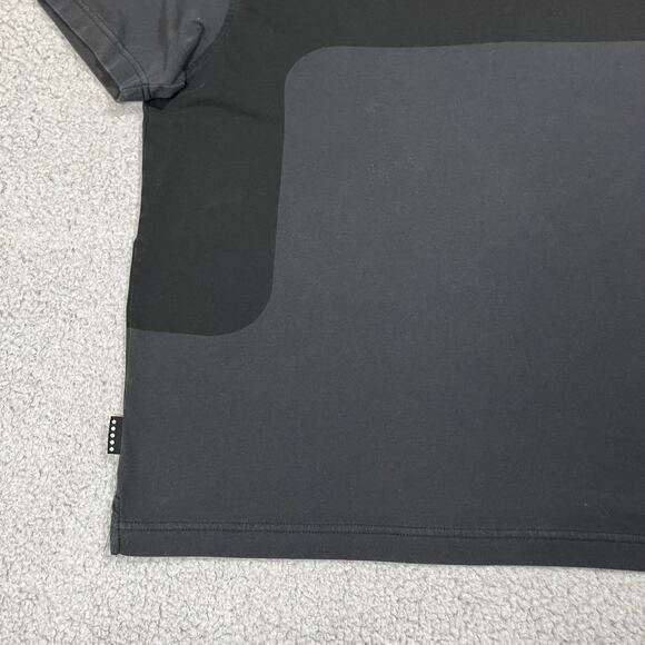 Nike Polo Shirt Mens Medium Gray Tennis Court Vintage Retro Agassi - Picture 9 of 15